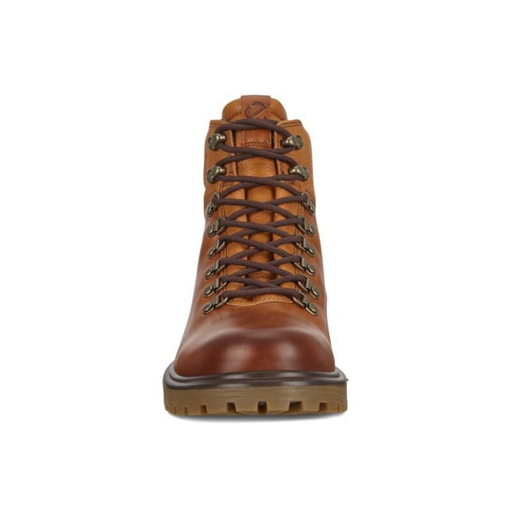 Mens Ankle Boots - ECCO Tredtray - Brown - 5748DVMNA